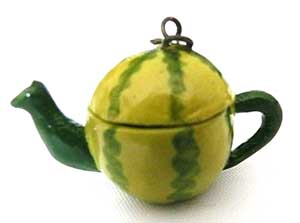 Art Deco Watermelon Tea Pot